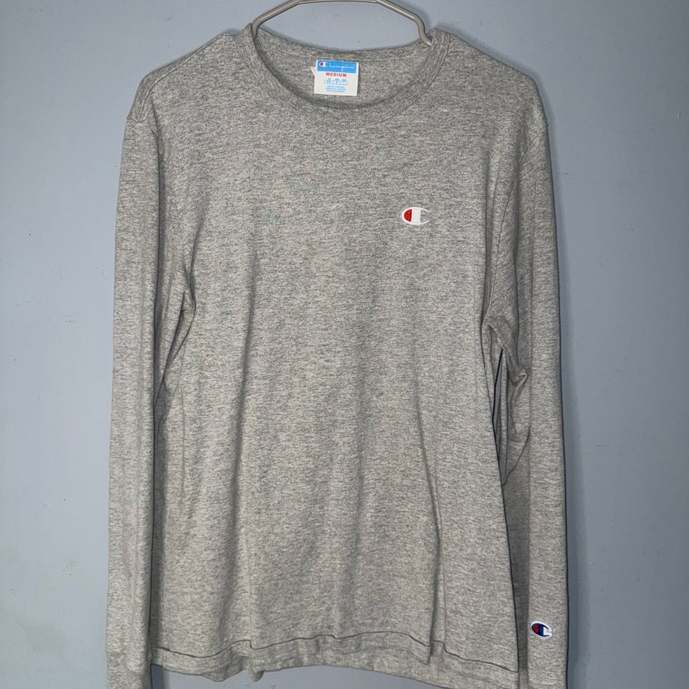Champion Gray Long Sleeve Shirt